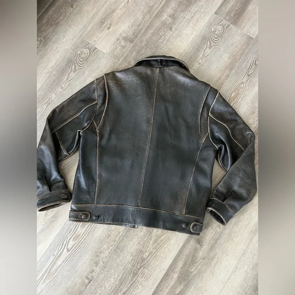 Daniel Cremieux Leather Jacket - Men’s Large